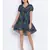 Blossom Glow Assymetric Hem Women Dress