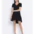 Black Benny Assymetric Hem Women Dress