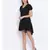 Black Benny Assymetric Hem Women Dress