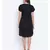 Black Benny Assymetric Hem Women Dress