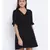 Black Berta Tie-Knot Women Dress