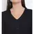 Black Berta Tie-Knot Women Dress