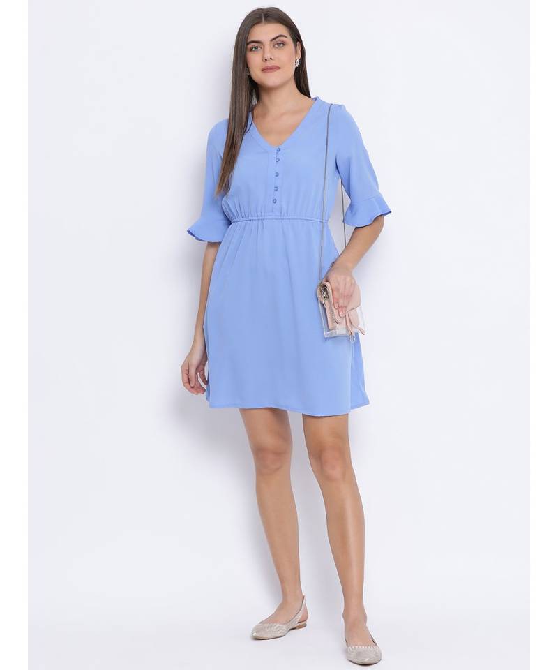 Sea Notorious Tie-Knot Women Dress