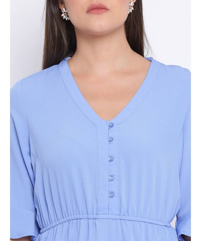 Sea Notorious Tie-Knot Women Dress