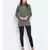 Khaki Lee Zipper Women Tunic