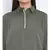Khaki Lee Zipper Women Tunic