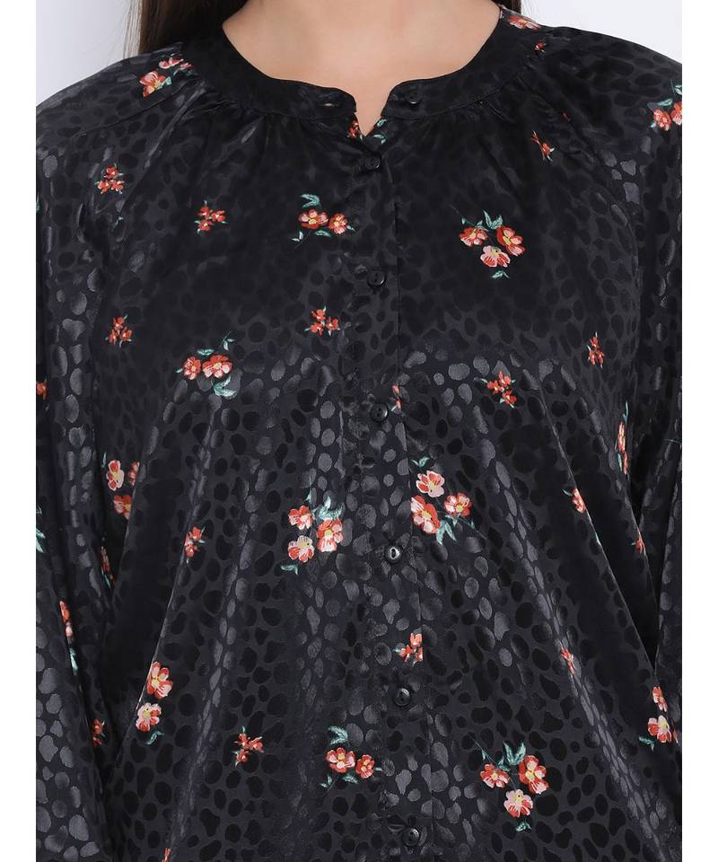 Cherry Graphic Classy Women Shirt