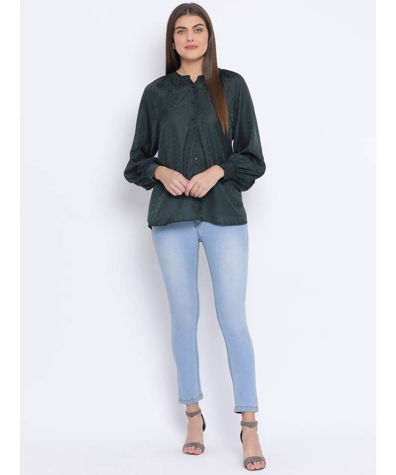 Forest Graphic Classy Women Shirt