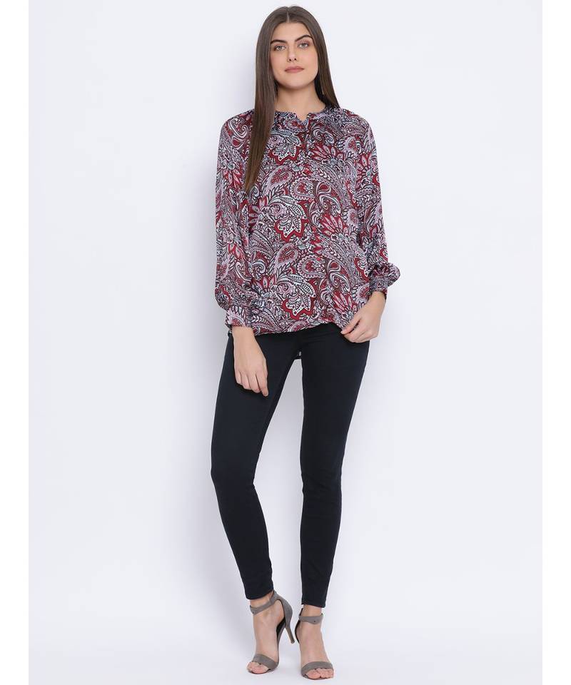 Paisley Power Classy Women Shirt