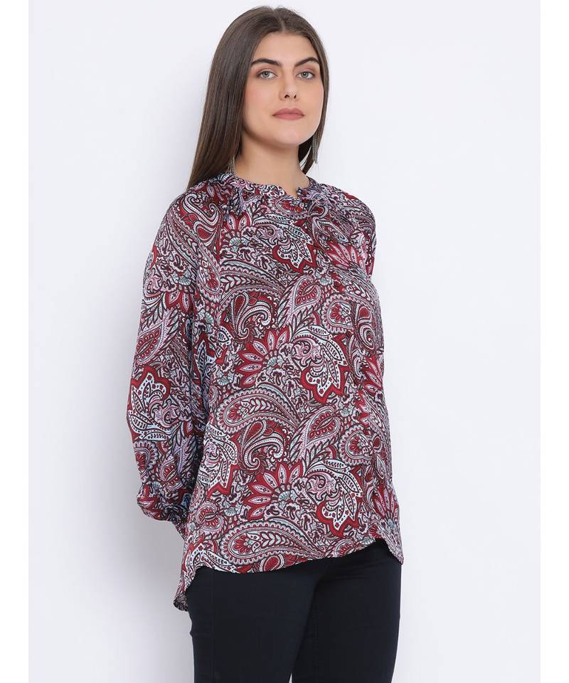Paisley Power Classy Women Shirt