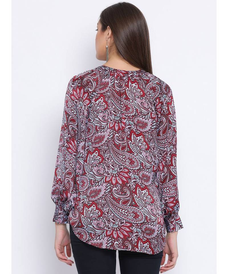Paisley Power Classy Women Shirt