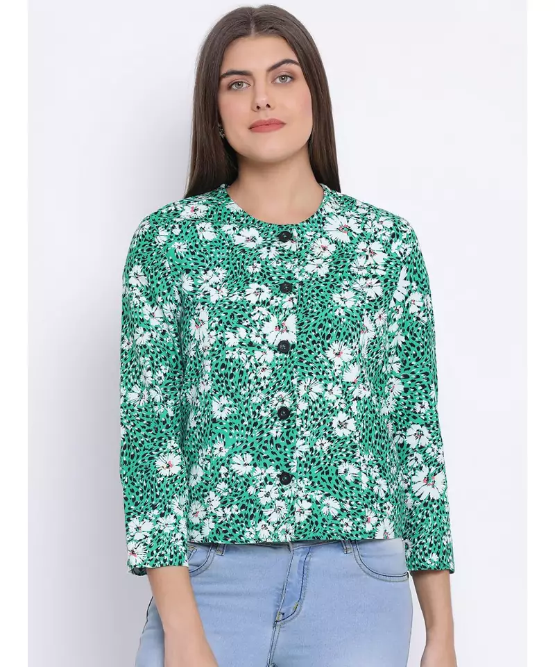 Floral Debra StyleOn Women Jacket