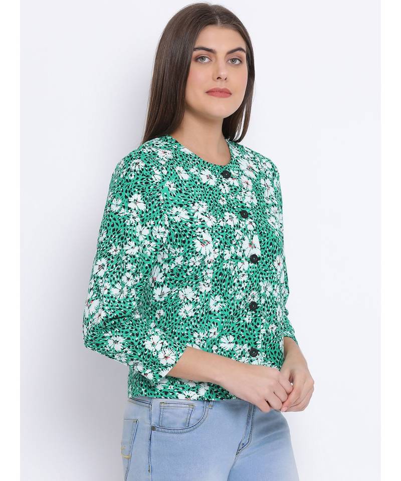 Floral Debra StyleOn Women Jacket