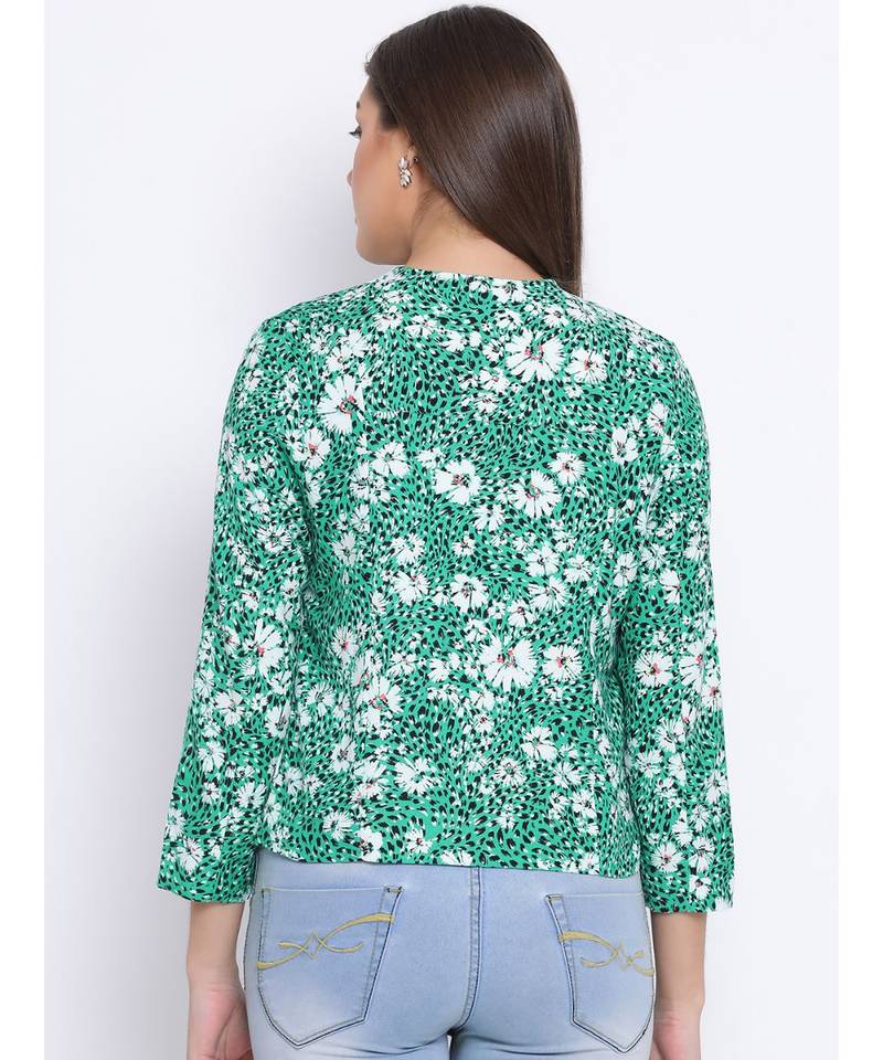 Floral Debra StyleOn Women Jacket