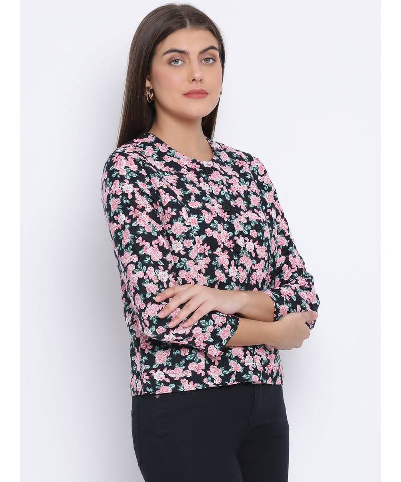 Floral Sherry StyleOn Women Jacket