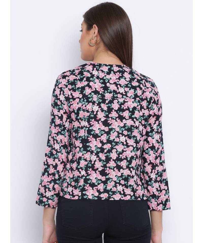 Floral Sherry StyleOn Women Jacket