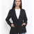 Black Glitter Luxurious Women Jacket