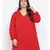 Fiery Lactoral Plus Size Women Tunic