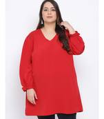 Fiery Lactoral Plus Size Women Tunic