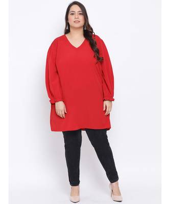 Fiery Lactoral Plus Size Women Tunic 2