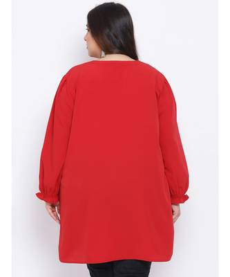 Fiery Lactoral Plus Size Women Tunic 4