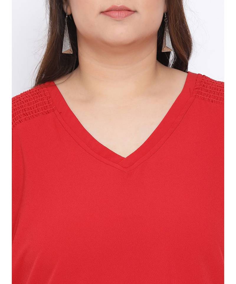 Fiery Lactoral Plus Size Women Tunic