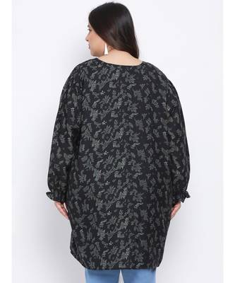 Forest Glamour Plus Size Women Tunic 4