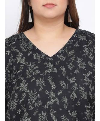 Forest Glamour Plus Size Women Tunic 5