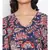 Red Paisley Print Maxi Women Dress