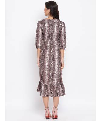 Graphic Print Sally Maxi Women Dress 4