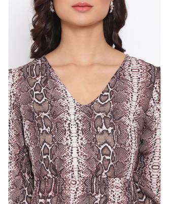 Graphic Print Sally Maxi Women Dress 5