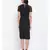 Black Lace Detail Women Dress