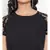 Black Lace Detail Women Dress