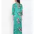 Green Floral Nightwear Women Dress