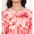 Red Floral Nightwear Women Dress