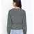 Green Floral Turn Women Top