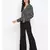 Grey Graphic Turn Women Top