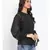 Polka Stylized Sleeve Women Top