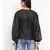 Polka Stylized Sleeve Women Top