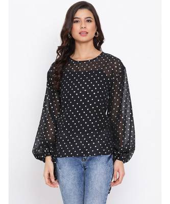 Polka Memory Women Top 1