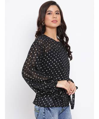 Polka Memory Women Top 3