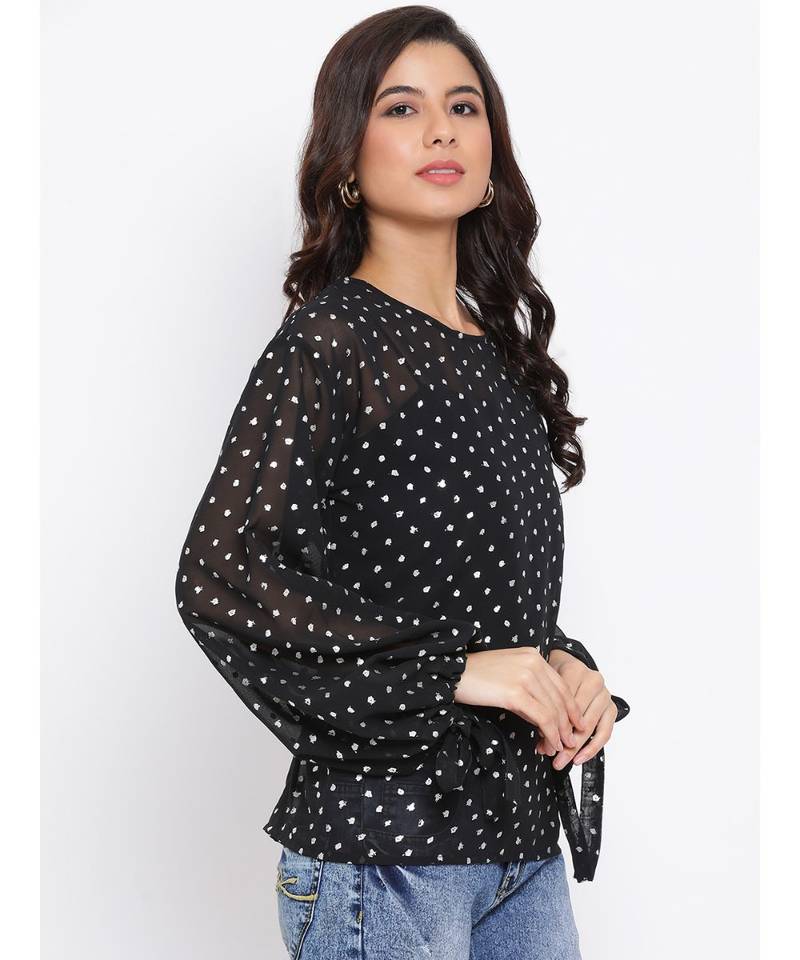 Polka Memory Women Top