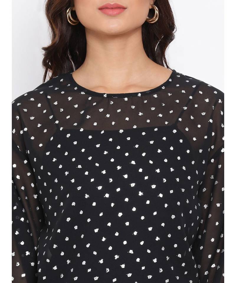 Polka Memory Women Top