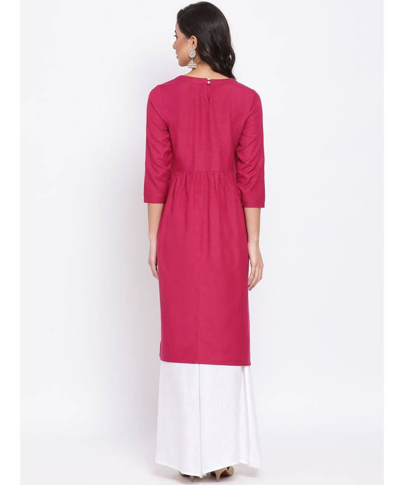 Fuschia Prairie Women Tunic