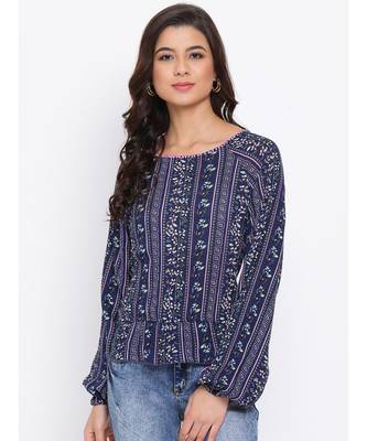 Floral Wave Women Top 1