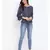 Floral Wave Women Top