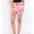 Red Floral Nightwear Women Shorts