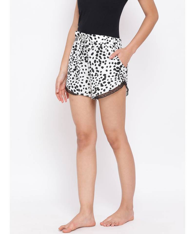 Animal Graphic Nightwear Women Shorts