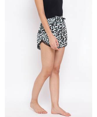 Wild Print Nightwear Women Shorts 3