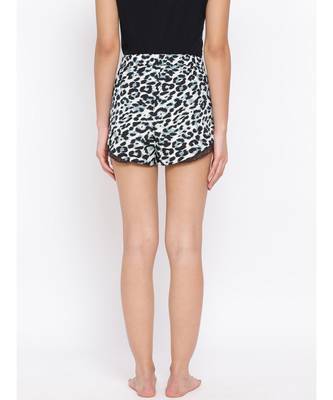 Wild Print Nightwear Women Shorts 4